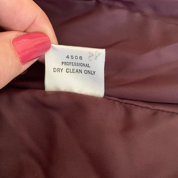 Vintage "Changing Scene" Women's Velvet Blazer Burgundy / Wine/ plum size M - Picture 11 of 13